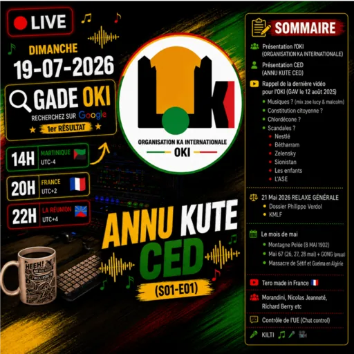 Pochette de l'épisode ANNU KUTE CED - S01-E01