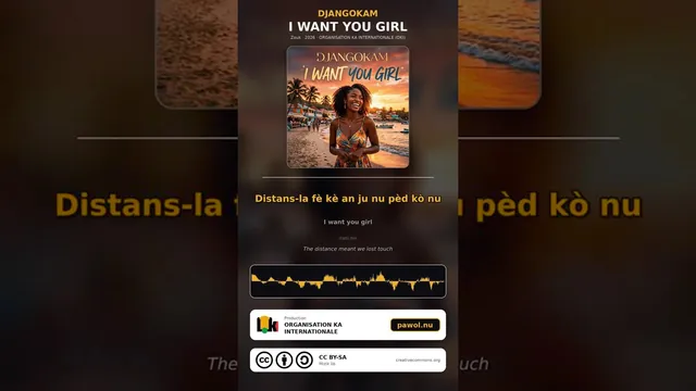 Vignette de la vidéo DJANGOKAM – I Want You Girl 🎤 Karaoke in KA + English #Shorts